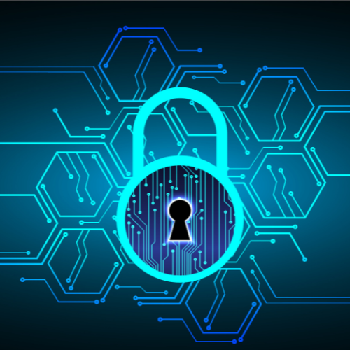 Cybersecurity illustration